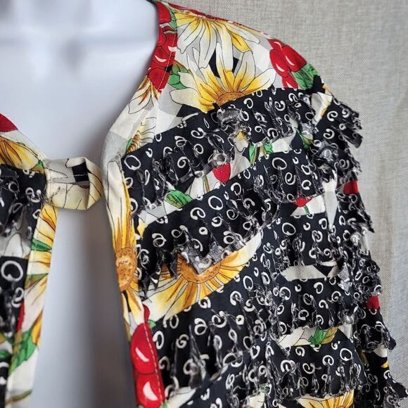 Vintage PAULA SWEET Muslin Mink Fringe Sweater - Picture 3 of 9